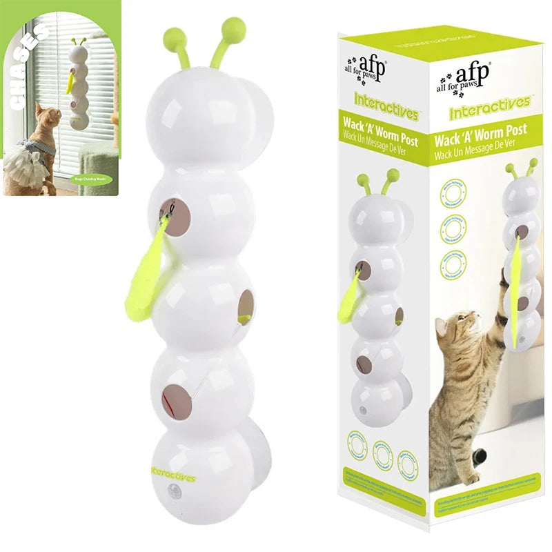 Interactive Caterpillar Cat Toy 🐛🐾