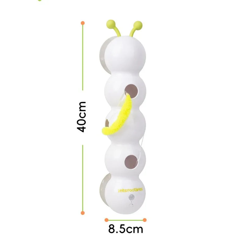 Interactive Caterpillar Cat Toy 🐛🐾